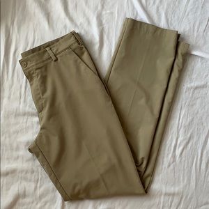 Khaki Adidas golf pants size 32 x 34